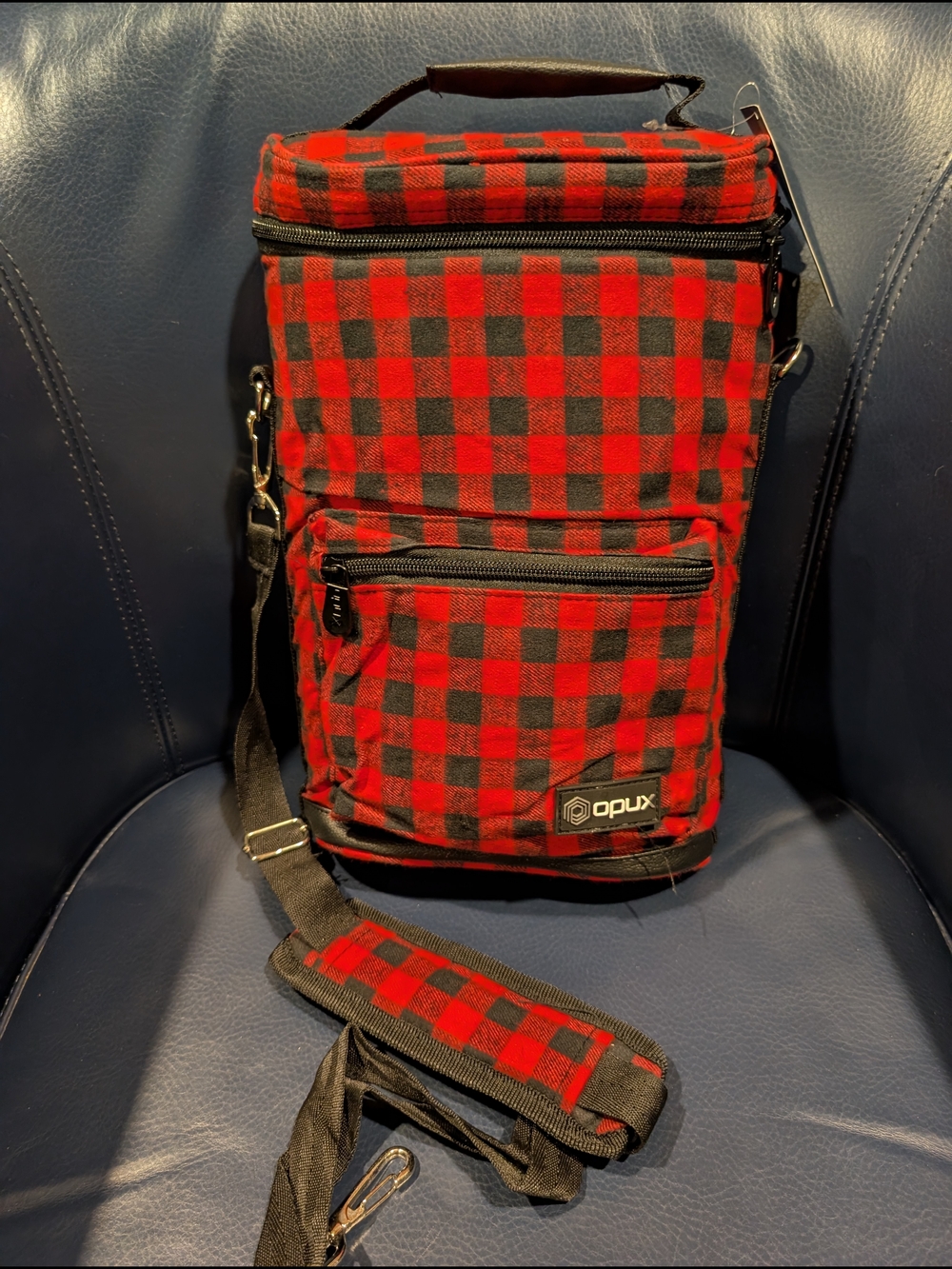 Opux Insulated 2 Bottle Wine Bottle Carrier Tote